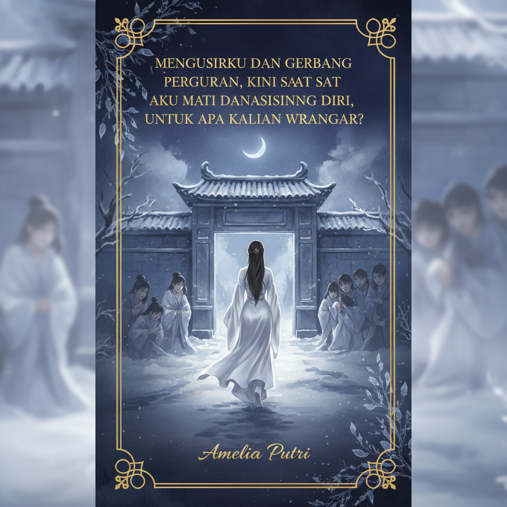 Mengusirku dari gerbang perguruan, kini saat aku mati dan mengasingkan diri, untuk apa kalian menangis?