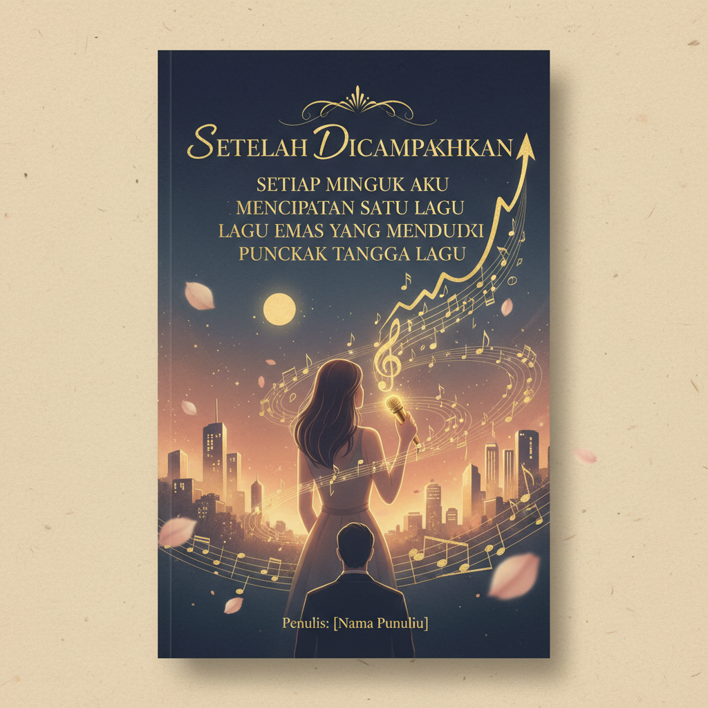 Setelah dicampakkan, setiap minggu aku menciptakan satu lagu emas yang menduduki puncak tangga lagu.